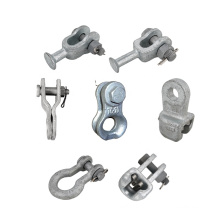 Factory price electrical power fittings hardware cast/thimble/socket clevis pin bracket